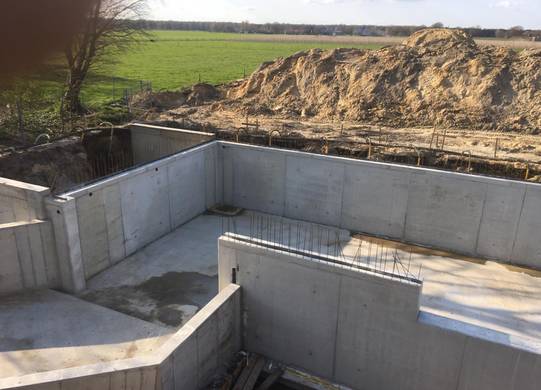 Een modern betonbedrijf met bakken ervaring