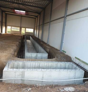 Een modern betonbedrijf met bakken ervaring